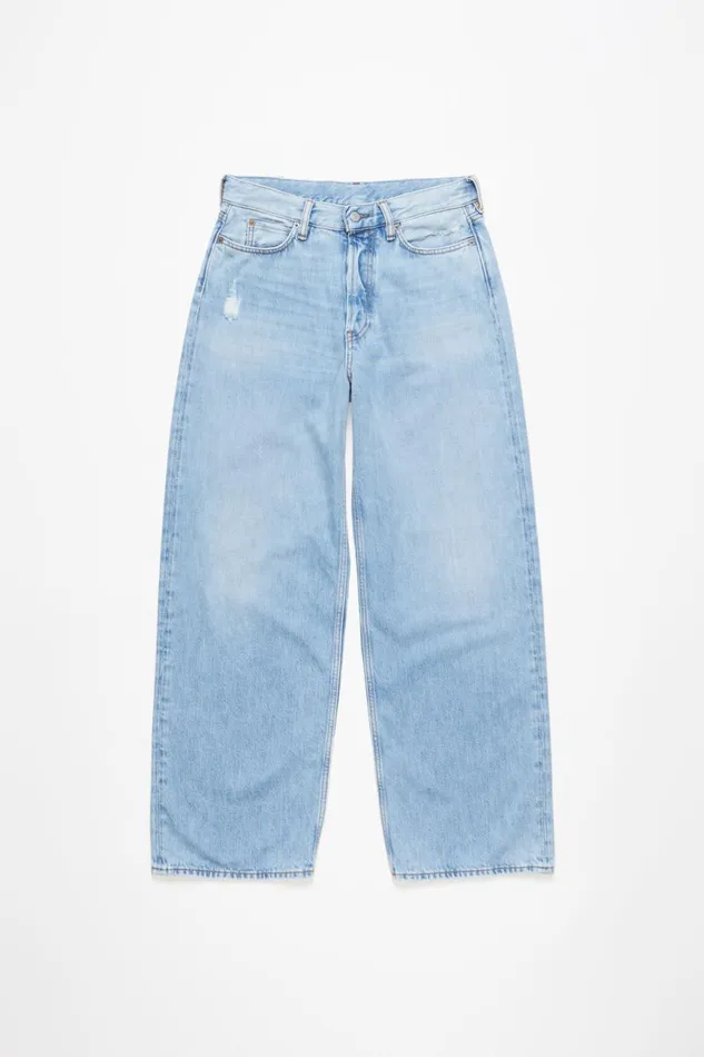 Men Loose Fit Jeans 8211 1981M Light Blue Acne Studios Jeans