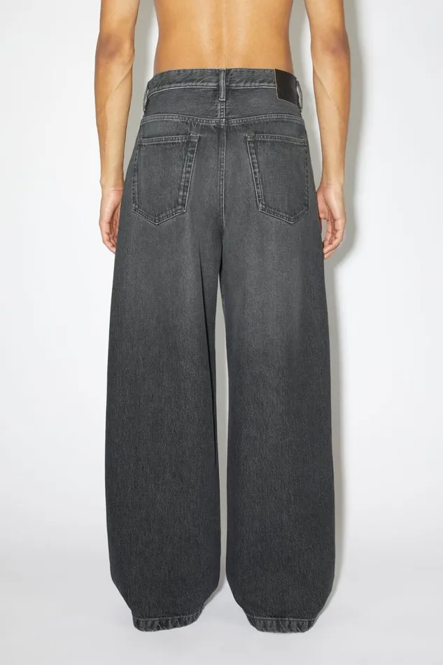 Men Loose Fit Jeans 8211 1989 Black Acne Studios Jeans