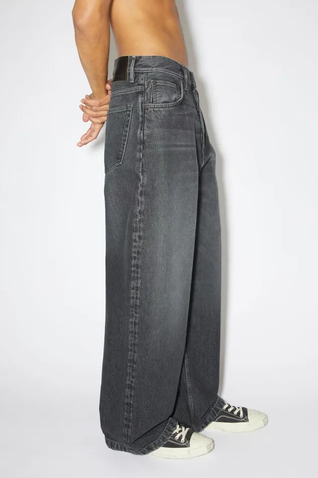 Men Loose Fit Jeans 8211 1989 Black Acne Studios Jeans