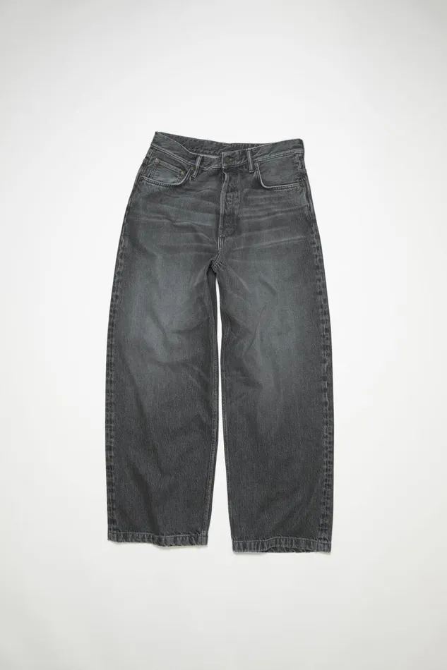 Men Loose Fit Jeans 8211 1989 Black Acne Studios Jeans