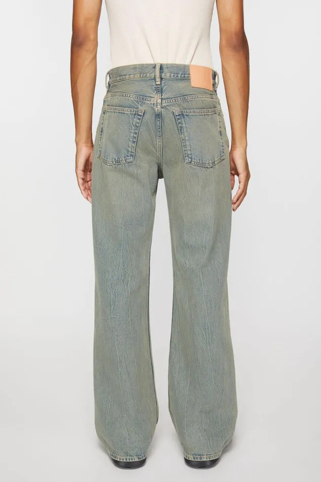 Men Loose Fit Jeans 8211 2021M Bluebeige Acne Studios Jeans