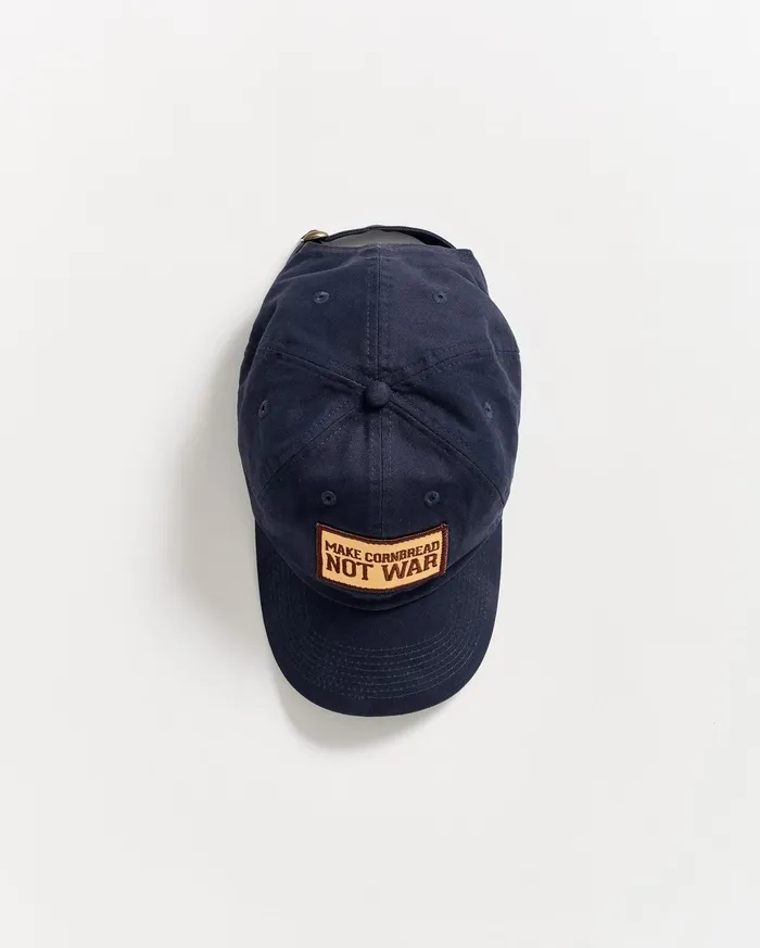 Men Make Cornbread Cap Navy Billy Reid Accessories