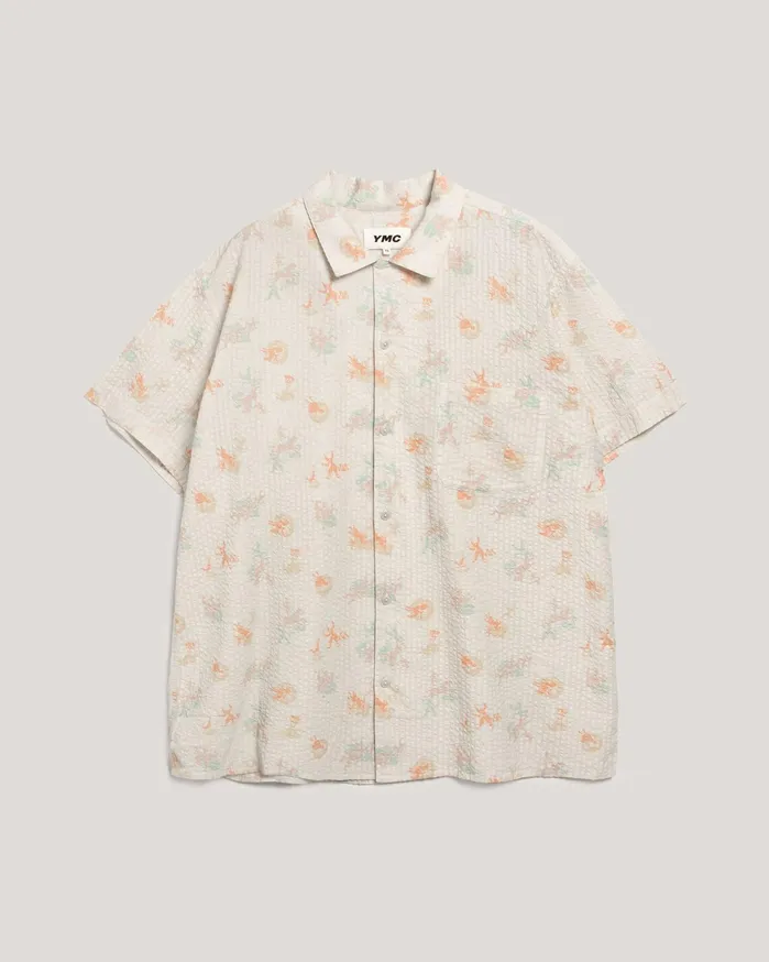 Men Malick Shirt Ecru YMC Shirts