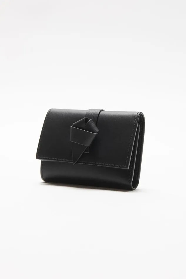 Men Musubi Folded Wallet Black Acne Studios Bags