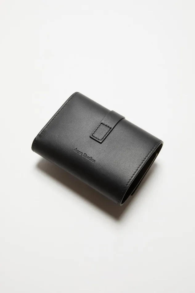 Men Musubi Folded Wallet Black Acne Studios Bags