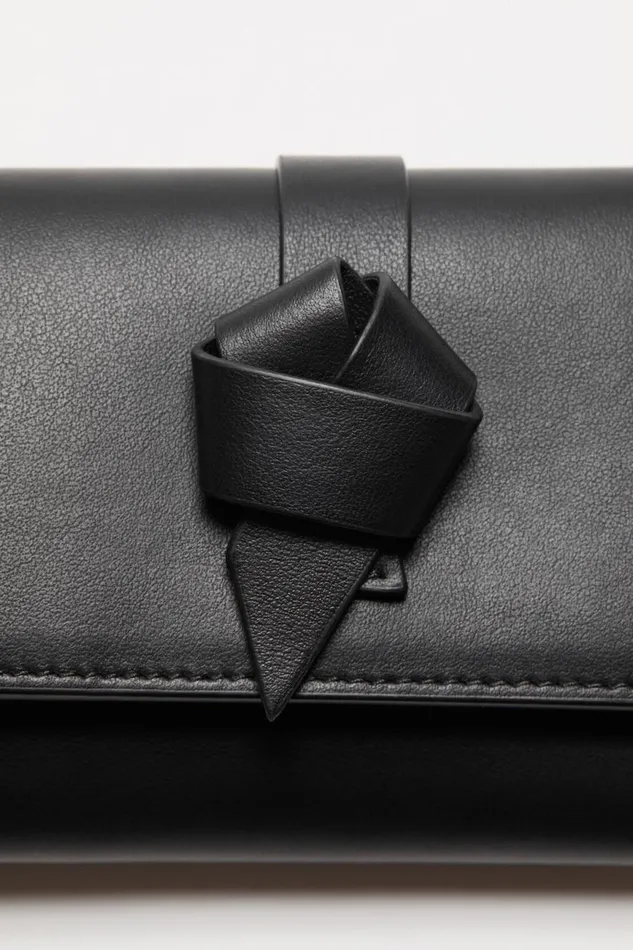 Men Musubi Folded Wallet Black Acne Studios Bags