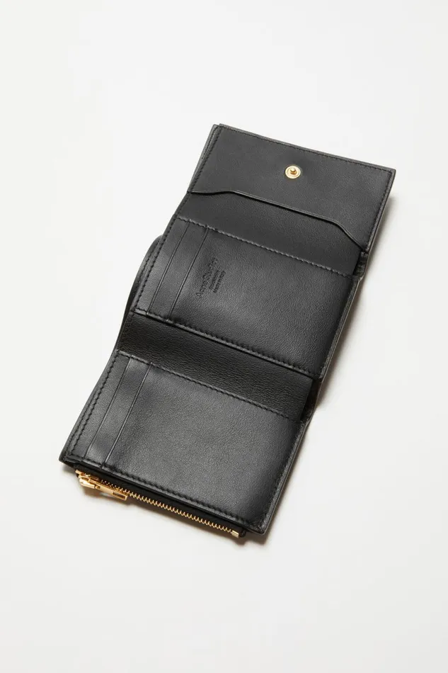 Men Musubi Folded Wallet Black Acne Studios Bags