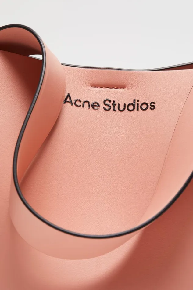 Men Musubi Mini Shoulder Bag Salmon Pink Acne Studios Bags