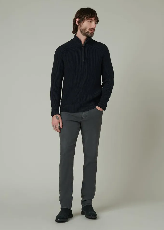 Men Pants Trousers Joe039s Jeans THE BRIXTON TWILL Asphalt