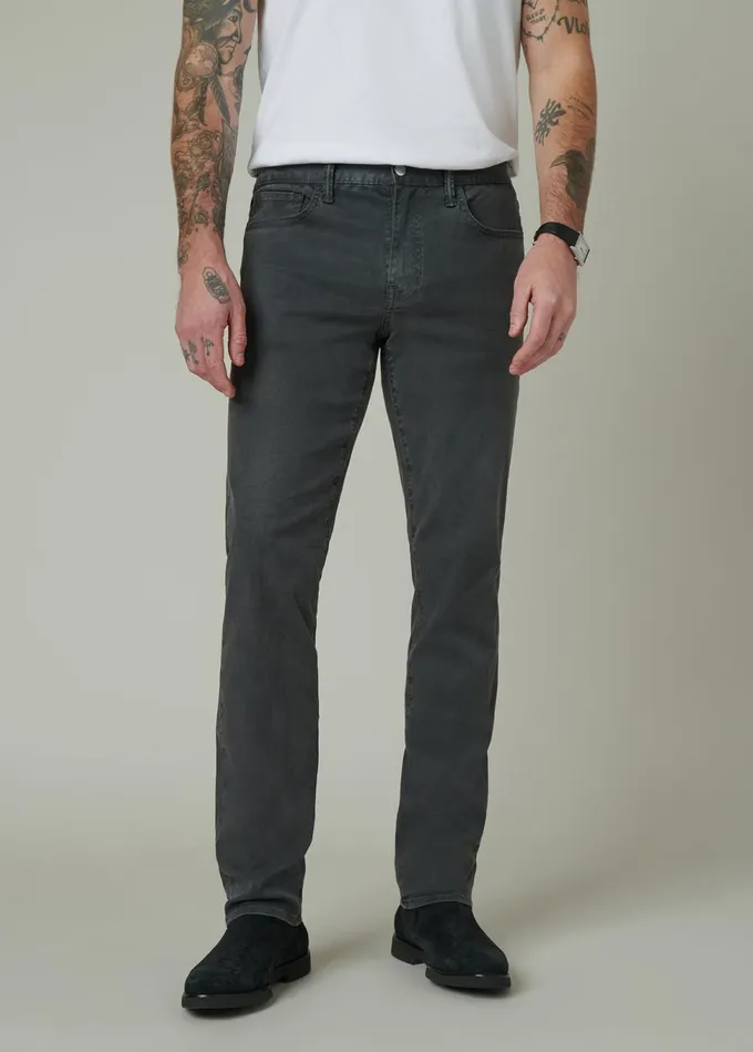 Men Pants Trousers Joe039s Jeans THE BRIXTON TWILL Asphalt