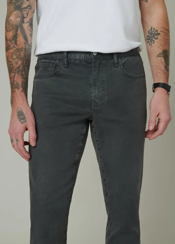 Men Pants Trousers Joe039s Jeans THE BRIXTON TWILL Asphalt
