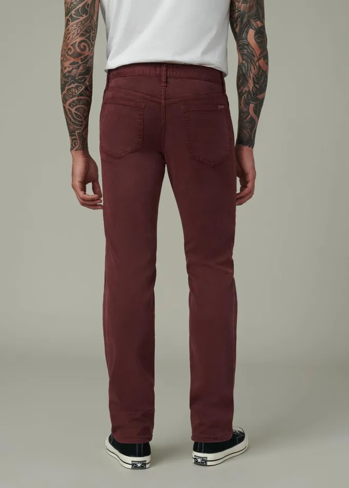 Men Pants Trousers Joe039s Jeans THE BRIXTON TWILL Merlot