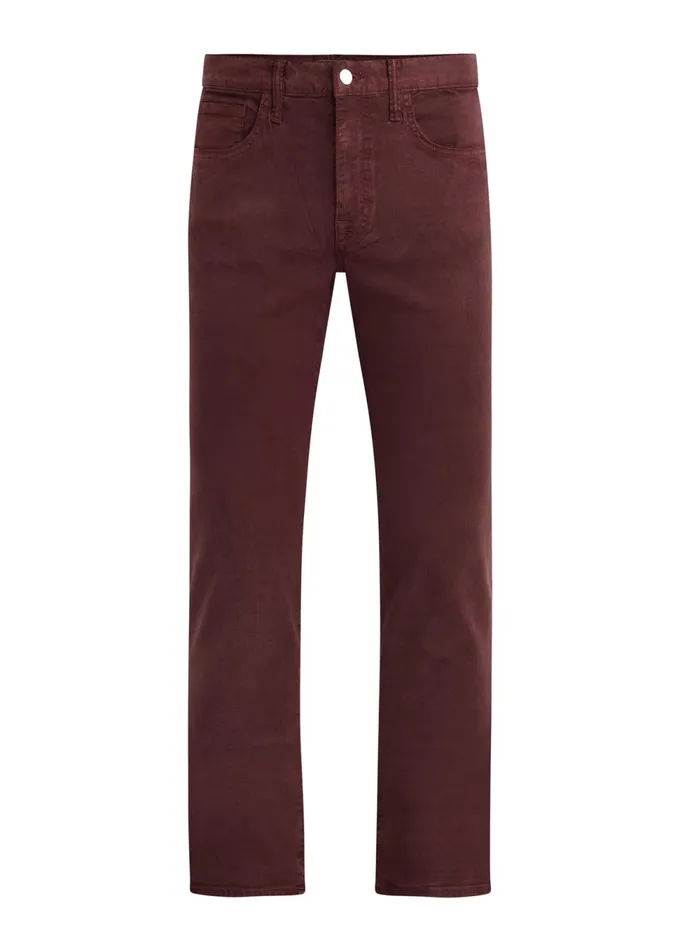Men Pants Trousers Joe039s Jeans THE BRIXTON TWILL Merlot