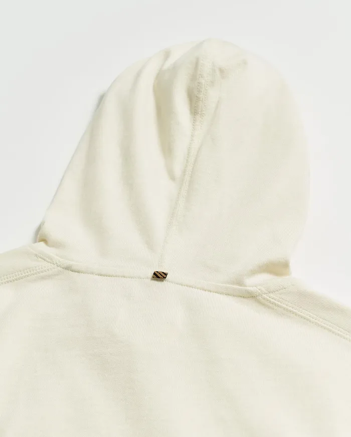 Men Practice Hoodie Tinted White Billy Reid Sweaters and Sweatshirts