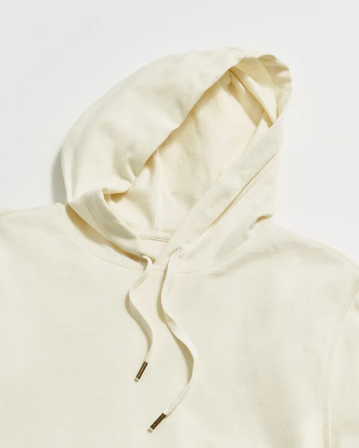Men Practice Hoodie Tinted White Billy Reid Sweaters and Sweatshirts