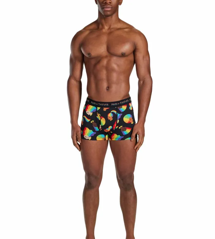 Men Pride Superfit Trunks Black Underwear 1 Pack Pair Of Thieves Trunks