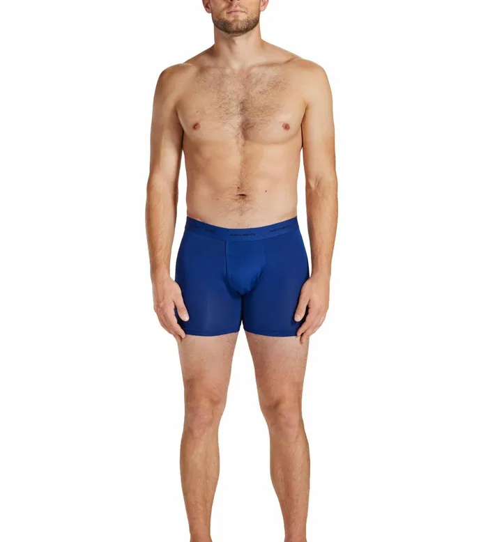 Men Quick Dry Action Blend Boxer Briefs Blue Underwear 3 Pack Pair Of Thieves Boxer Briefs
