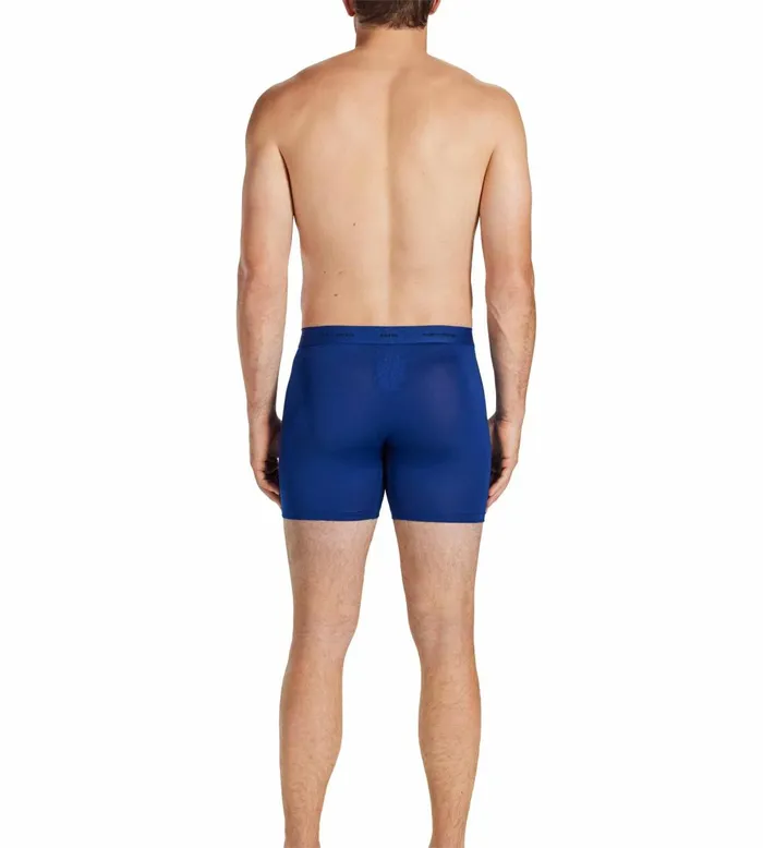 Men Quick Dry Action Blend Boxer Briefs Blue Underwear 3 Pack Pair Of Thieves Boxer Briefs