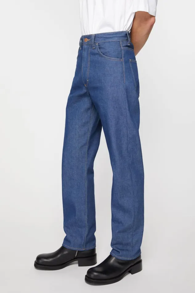 Men Regular Fit Jeans 8211 1950 Pale Indigo Acne Studios Jeans