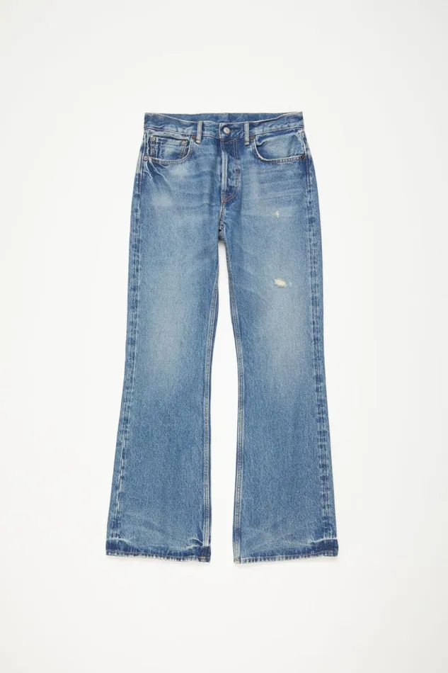 Men Regular Fit Jeans 8211 1992 Mid Blue Acne Studios Jeans