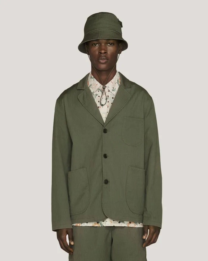 Men Scuttlers Jacket Green YMC Suiting