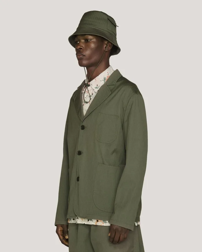 Men Scuttlers Jacket Green YMC Suiting