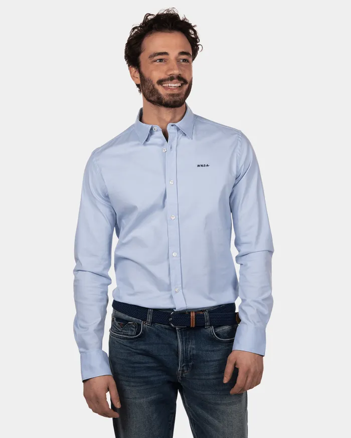 Men Shirts NZA New Zealand Auckland Wouters Pond 8211 Light Blue