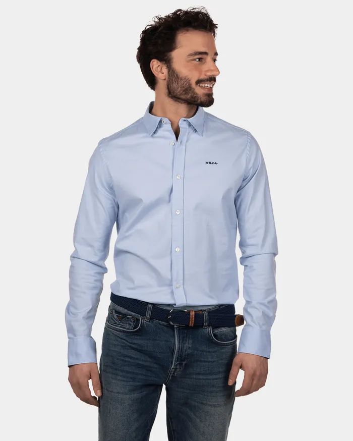Men Shirts NZA New Zealand Auckland Wouters Pond 8211 Light Blue Men Shirts NZA New Zealand Auckland Wouters Pond 8211 Light Blue