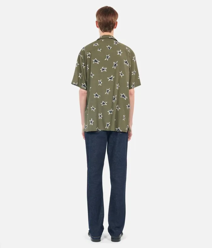 Men Shirts THE KOOPLES Shortsleeved Printed Shirt Men Shirts THE KOOPLES Shortsleeved Printed Shirt