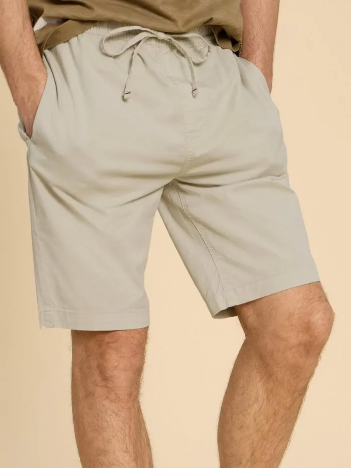 Men SHORTS White Stuff Palmer Drawstring Short Light Natural