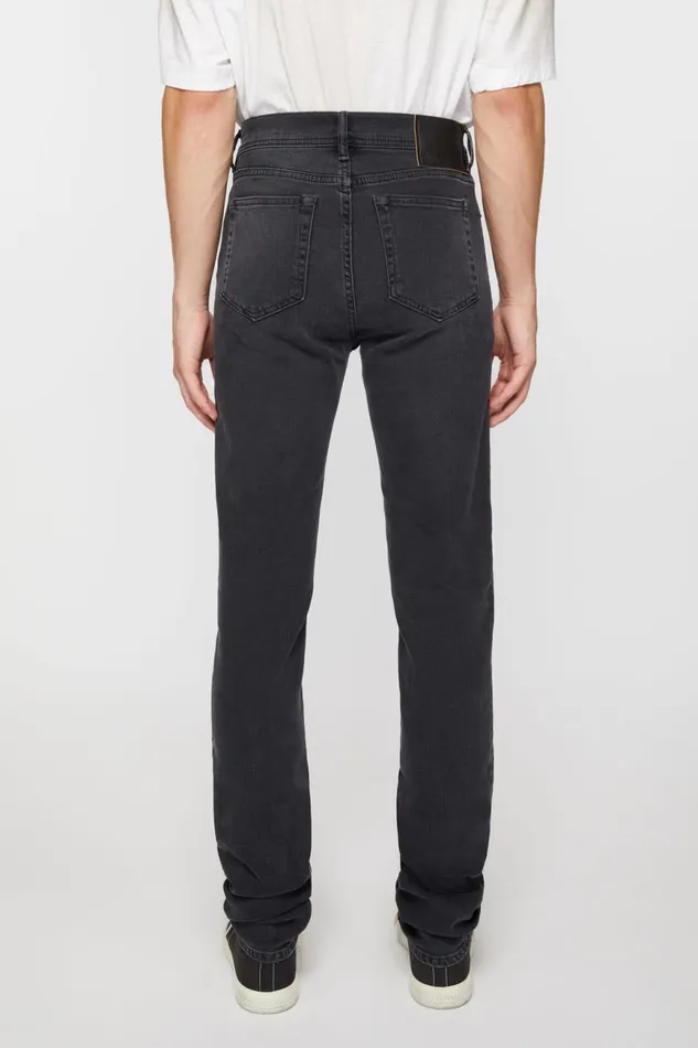 Men Skinny Fit Jeans 8211 North Used Black Acne Studios Jeans