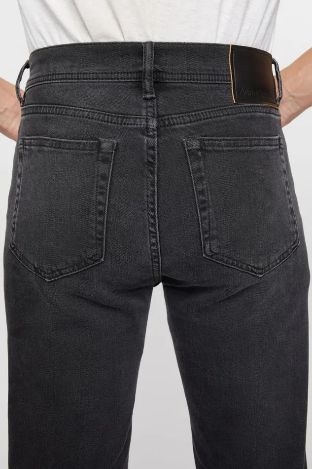 Men Skinny Fit Jeans 8211 North Used Black Acne Studios Jeans
