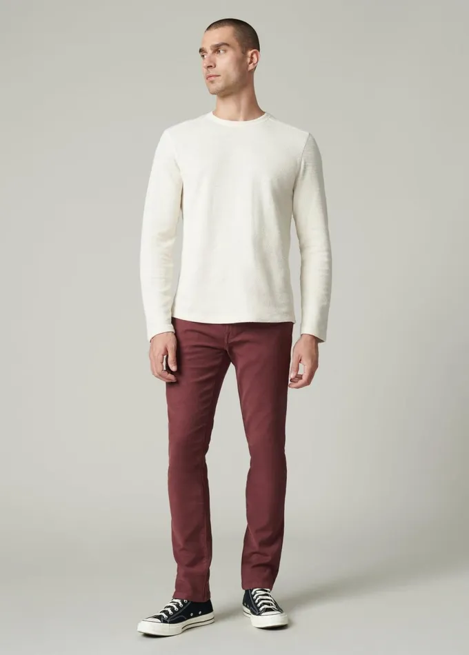 Men Slim Skinny Joe039s Jeans THE AIRSOFT ASHER Merlot