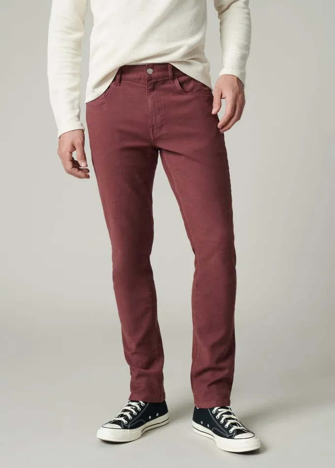Men Slim Skinny Joe039s Jeans THE AIRSOFT ASHER Merlot