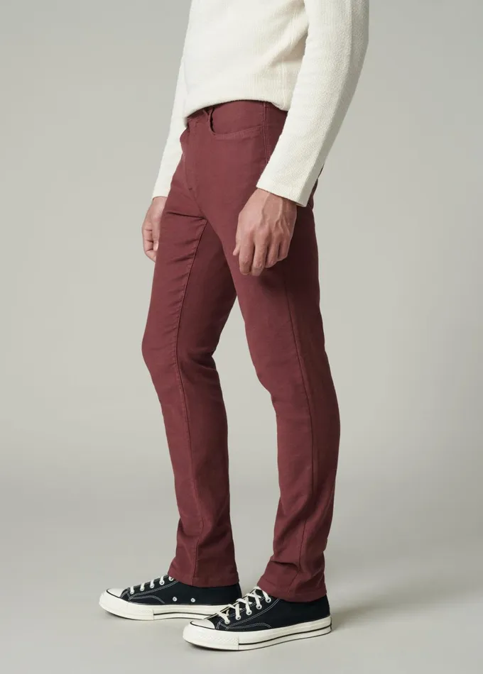 Men Slim Skinny Joe039s Jeans THE AIRSOFT ASHER Merlot