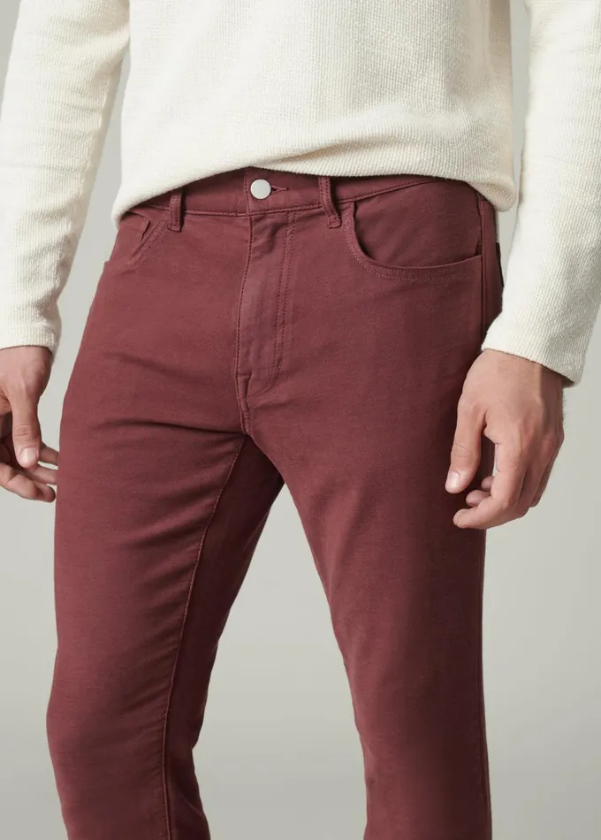 Men Slim Skinny Joe039s Jeans THE AIRSOFT ASHER Merlot