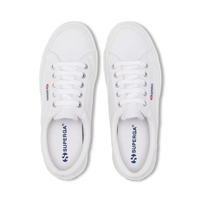 Men Sneakers Unisex 2750 BLOCKS Low Cut WHITE Superga Low Cut