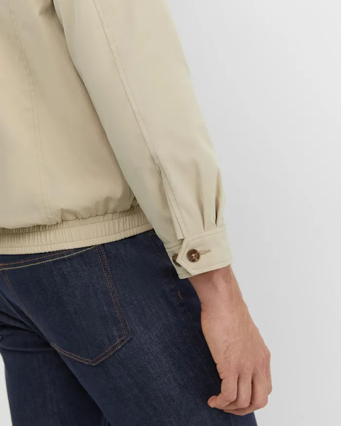 Men Sportscraft Jackets and Blazers Harrington Jacket Limestone