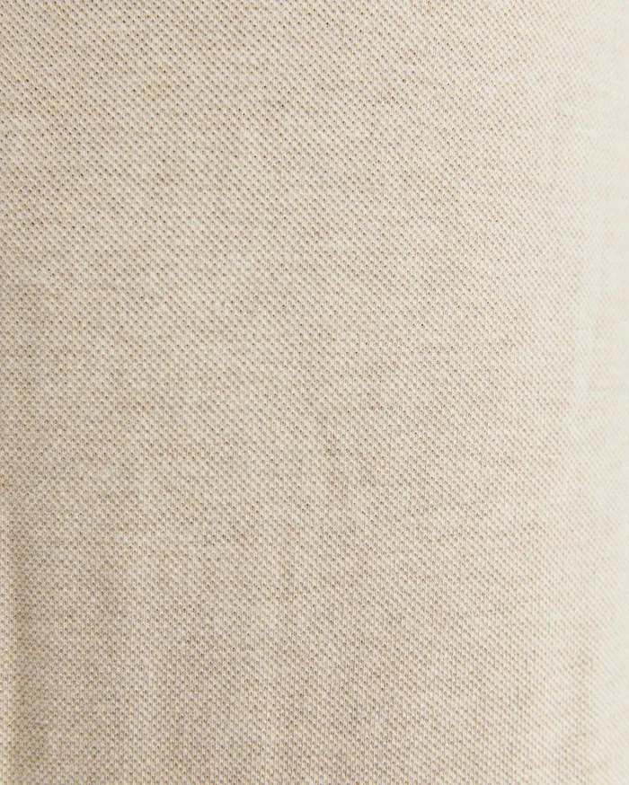Men Sportscraft TShirts and Polos SC Melange Pique Polo Beige