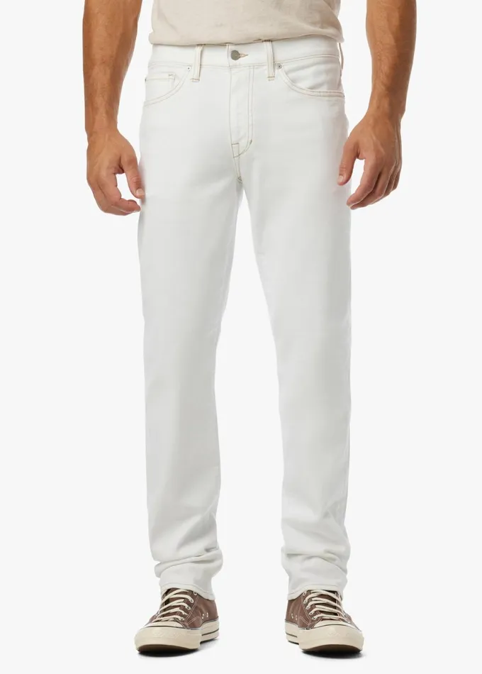 Men STRAIGHT NARROW Joe039s Jeans THE BRIXTON Clean White