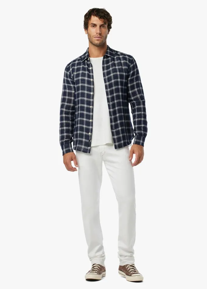 Men STRAIGHT NARROW Joe039s Jeans THE BRIXTON Clean White