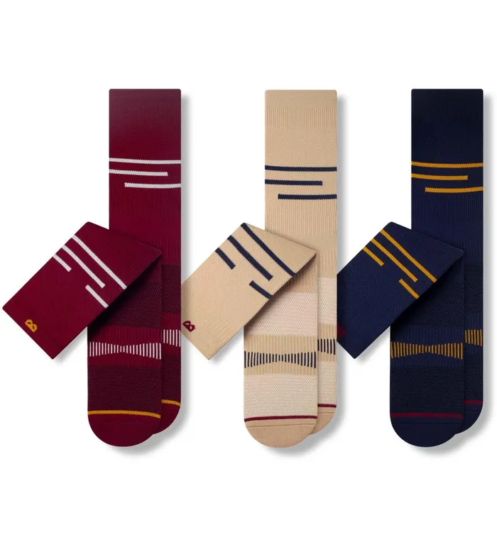 Men Supercool Cushion Crew Navy Grey Socks 3 Pack Pair Of Thieves Crew