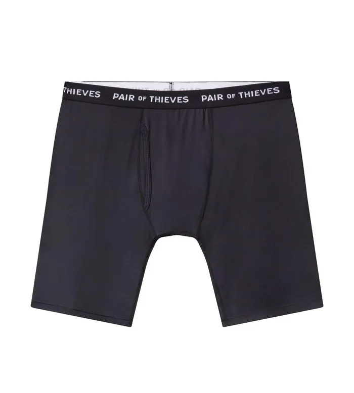 Men Superfit Long Boxer Briefs Black Underwear 2 Pack Pair Of Thieves Long Boxer Briefs Men Superfit Long Boxer Briefs Black Underwear 2 Pack Pair Of Thieves Long Boxer Briefs