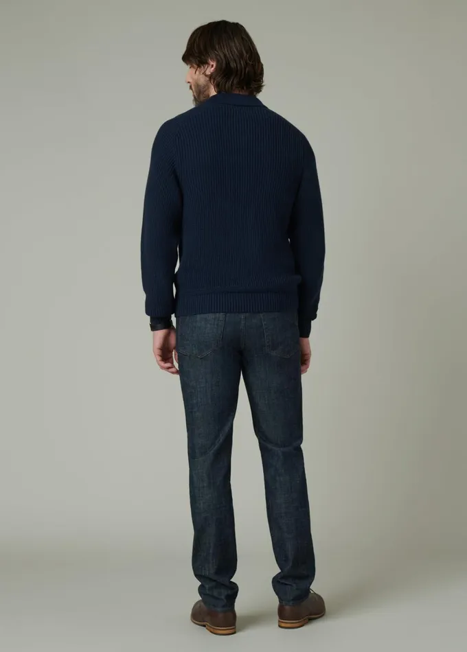 Men Sweaters Hoodies Joe039s Jeans RUBEN POLO SWEATER Midnight Navy