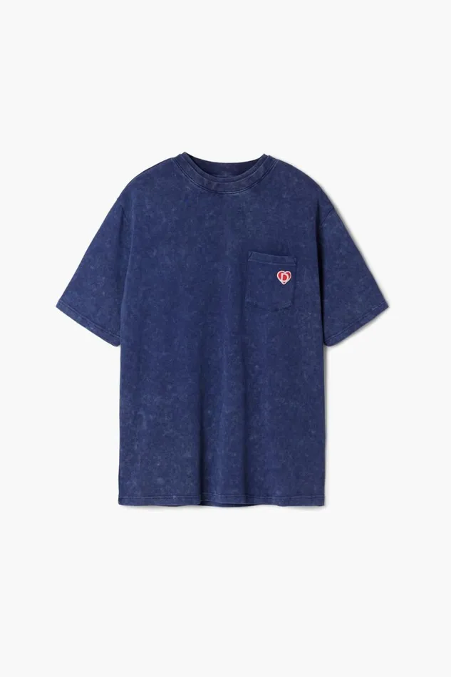 Men Tshirts Desigual Pocket Logo Tshirt
