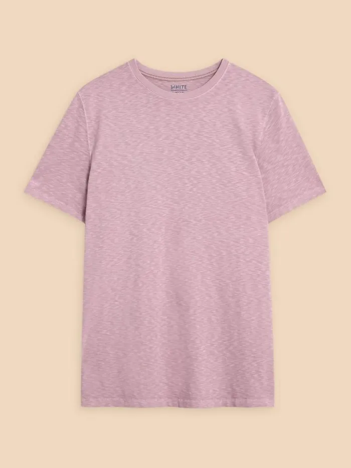 Men TSHIRTS White Stuff Abersoch Short Sleeve Tee Light Purple Men TSHIRTS White Stuff Abersoch Short Sleeve Tee Light Purple