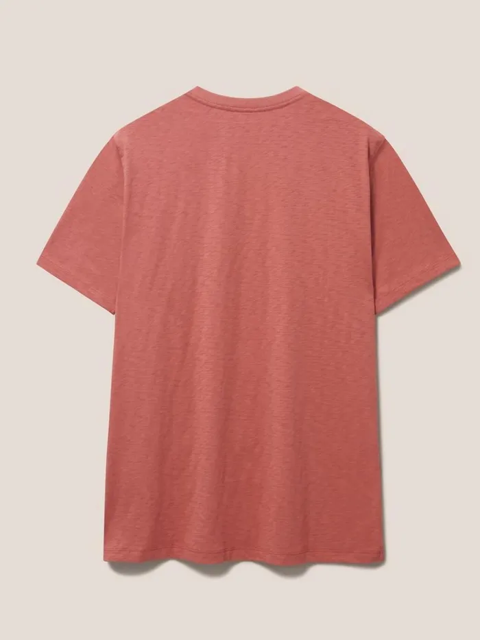 Men TSHIRTS White Stuff Fish Graphic Tee Dark Pink Men TSHIRTS White Stuff Fish Graphic Tee Dark Pink