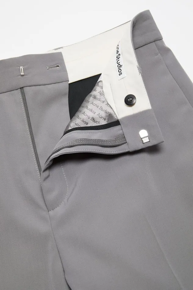 Men Tailored Trousers Cold Grey Acne Studios Trousers