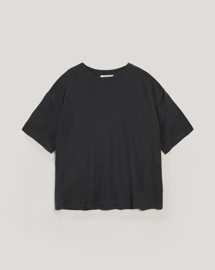 Men Triple Short Sleeve TShirt Black YMC Tops and TShirts