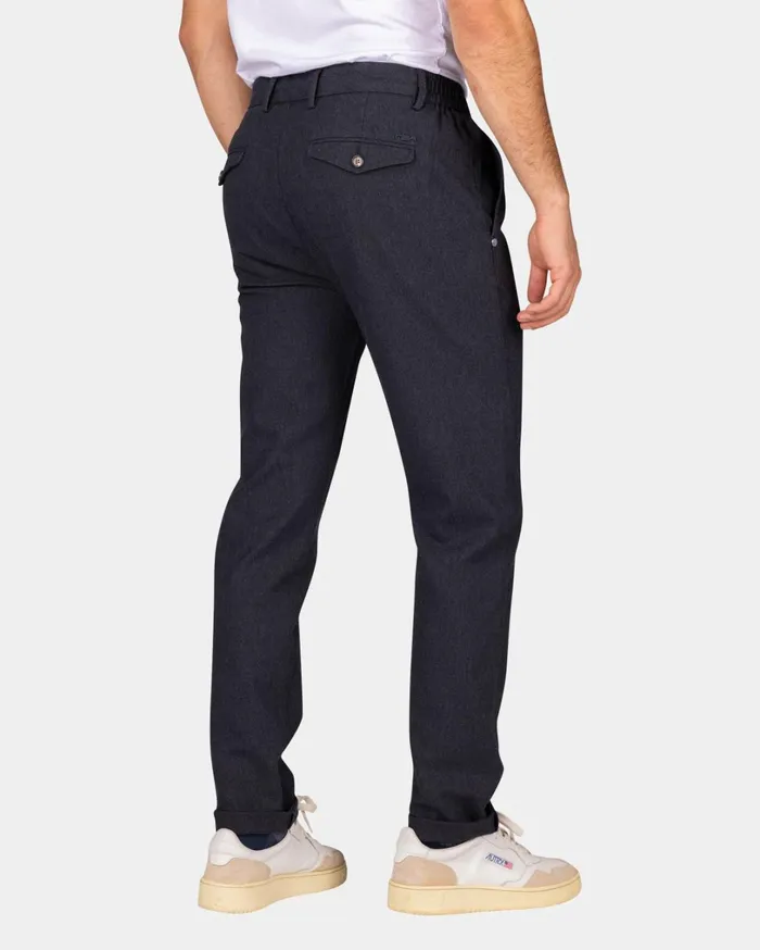 Men Trousers NZA New Zealand Auckland Dark Blue Twill Chino 8211 Autumn Navy